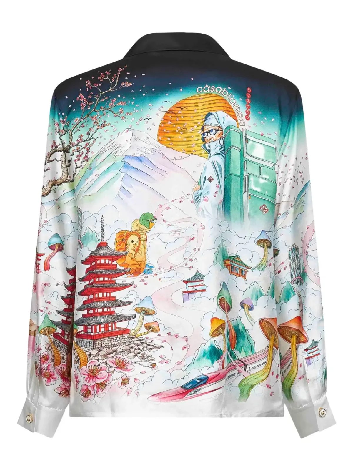 Casablanca 花柄シャツ - 画像2