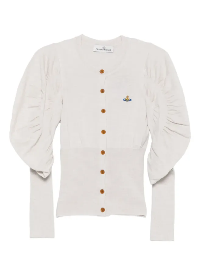 Vivienne Westwood Vivienne Westwood パフスリーブボタン付きカーディガンの商品画像