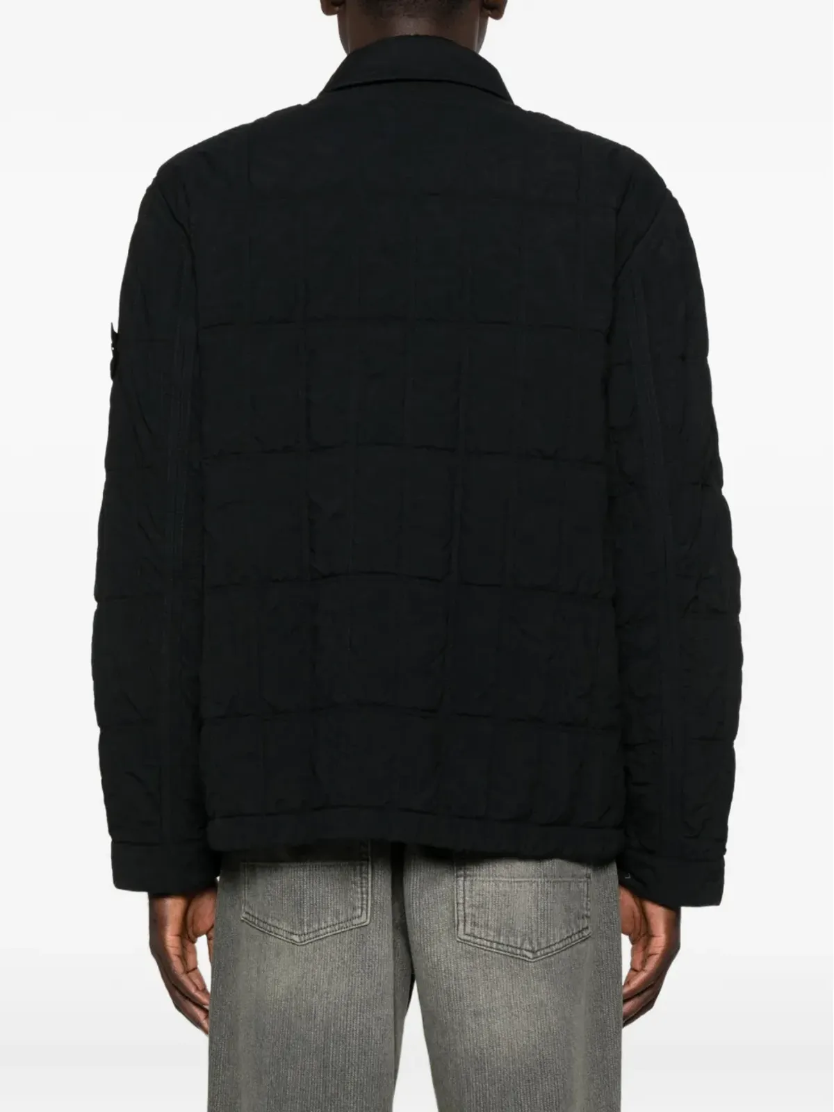 Stone Island キルティングパネルドジャケット - 画像4