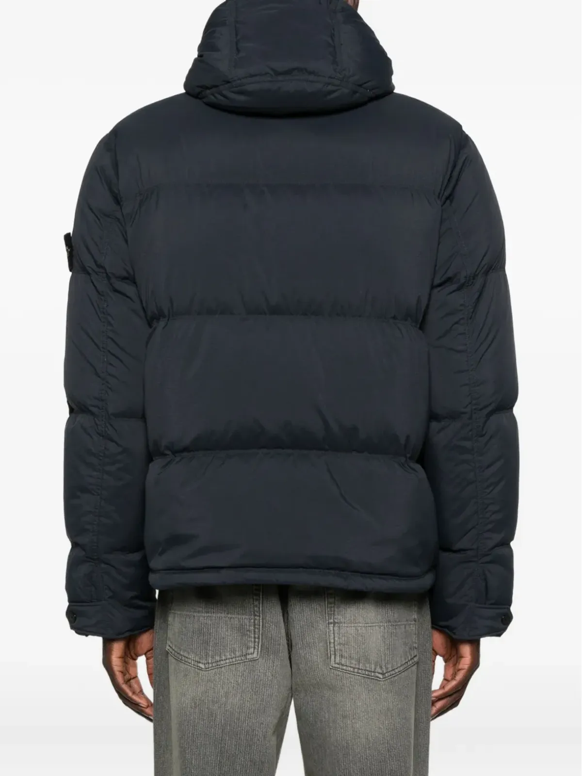 Stone Island フード付きキルティングジャケット - 画像4