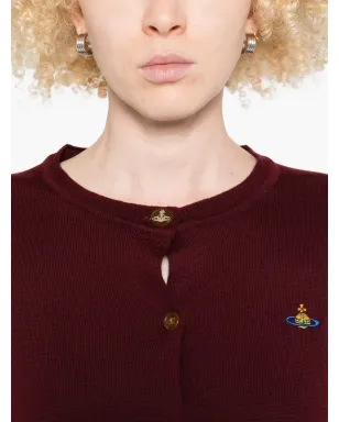 Vivienne Westwood Bea orb-embellished ボタン付きカーディガン - サムネイル5