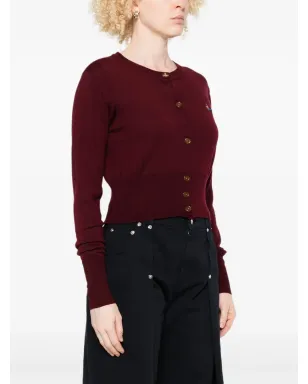 Vivienne Westwood Bea orb-embellished ボタン付きカーディガン - サムネイル3