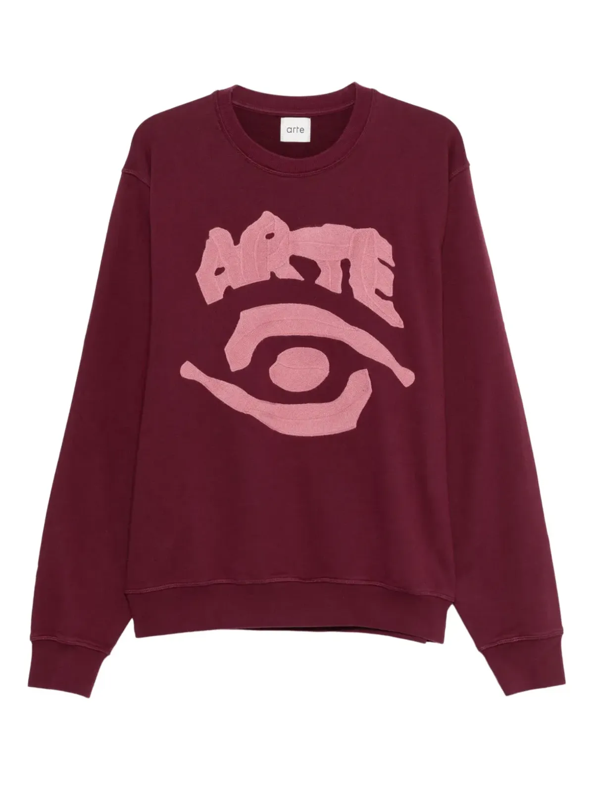 Arte Antwerp embroidered-eye sweatshirt - 画像1