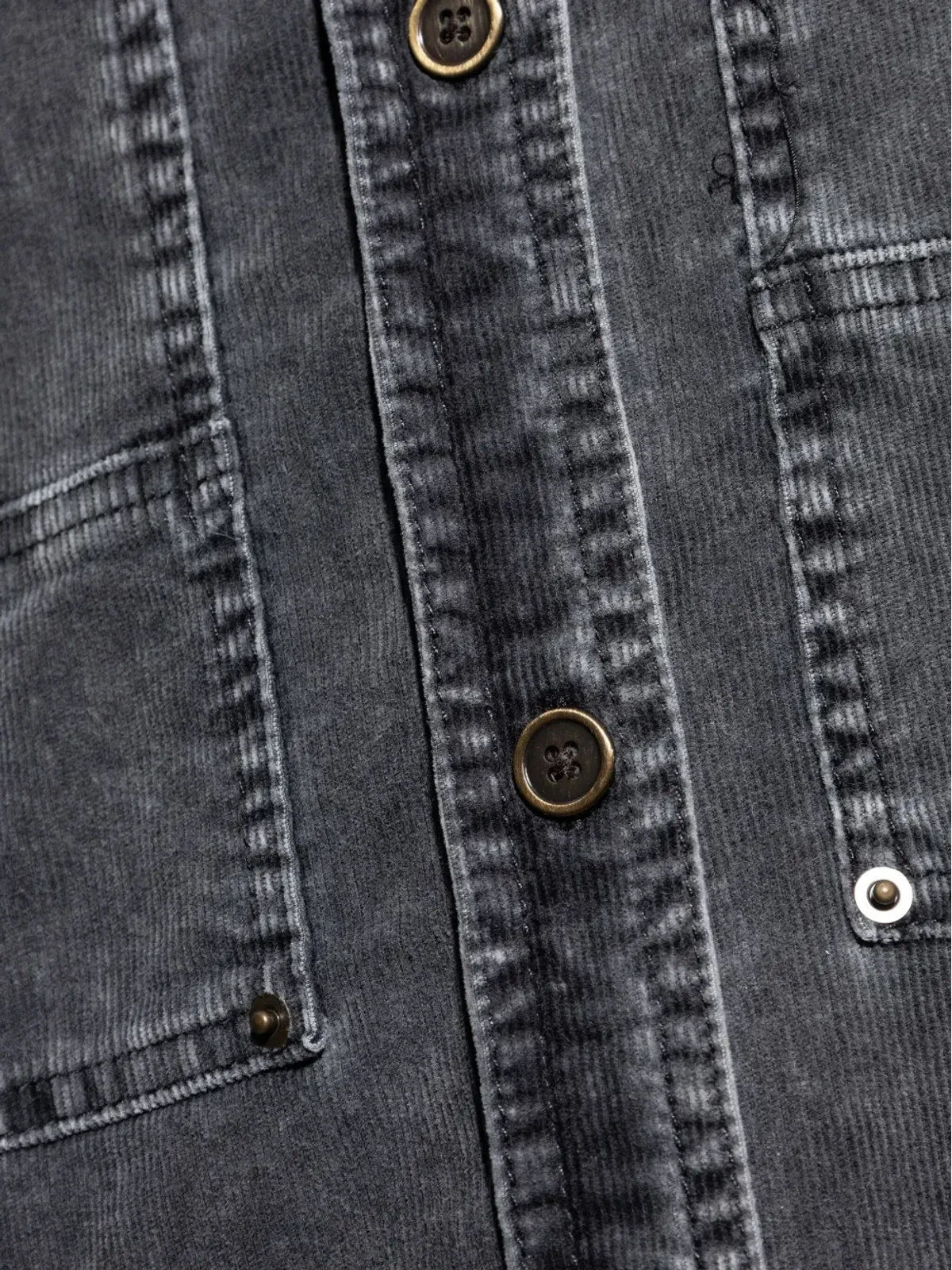 MARANT ÉTOILE パッチポケット コーデュロイ シャツ - 画像5