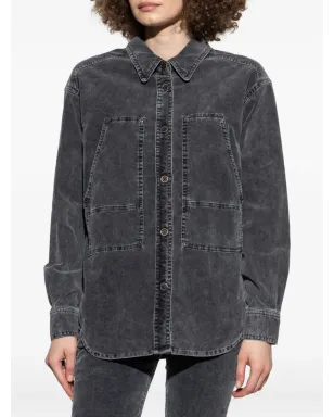 MARANT ÉTOILE パッチポケット コーデュロイ シャツ - サムネイル3