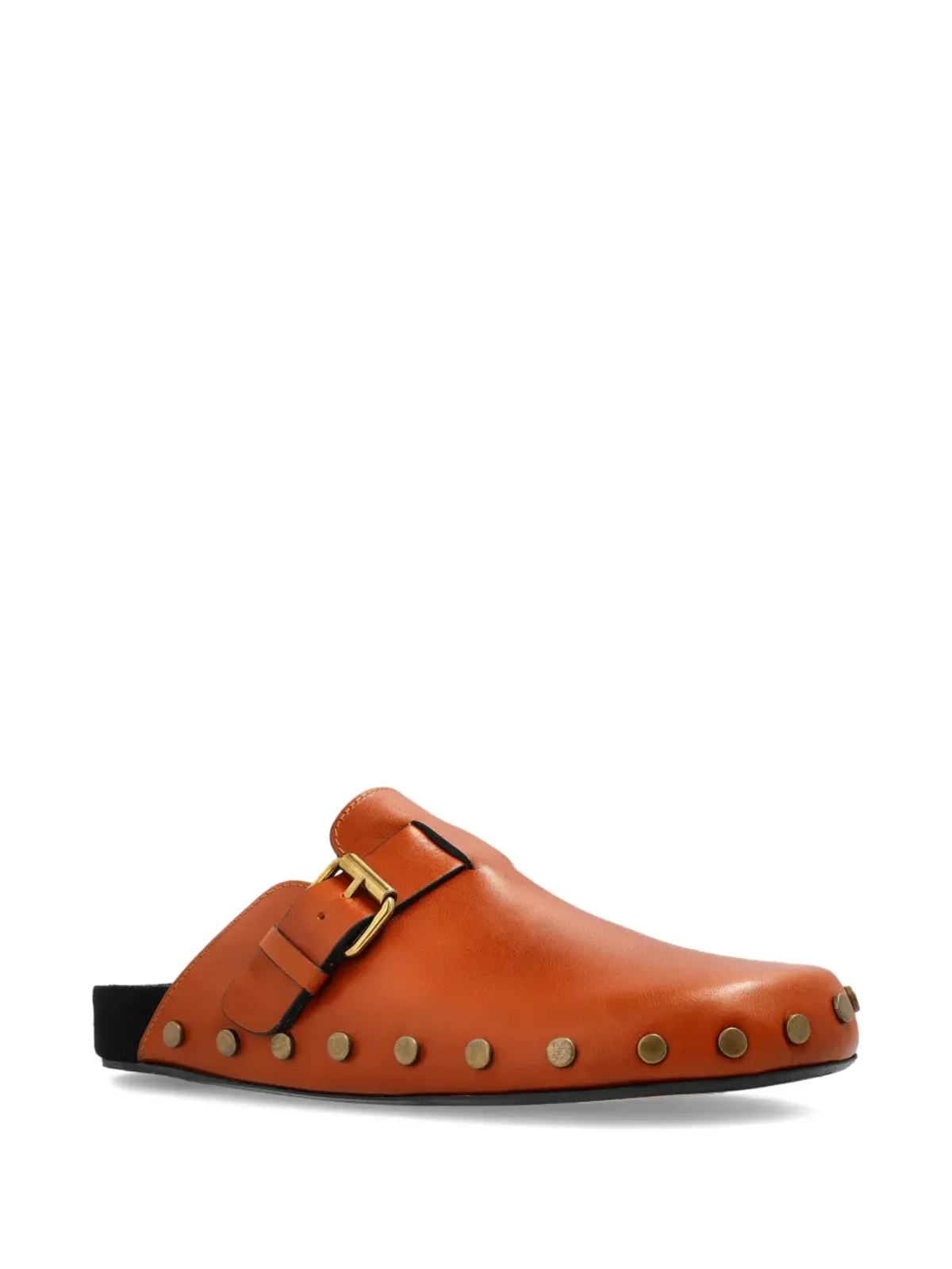 ISABEL MARANT バックル留め式スタッズ付きクロッグ - 画像2
