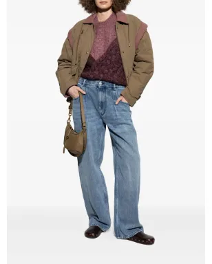 MARANT ÉTOILE ケーブルニットパッチワークセーター - サムネイル2