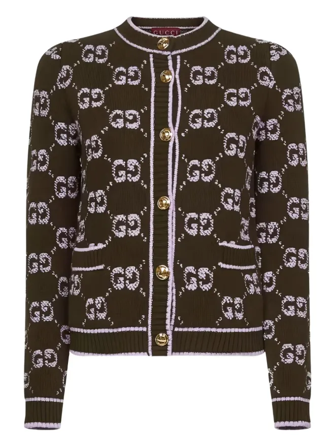 Gucci Gucci ジャカードポケットカーディガンの商品画像