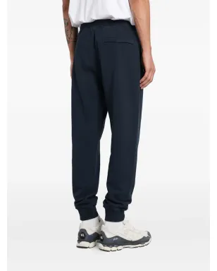 Stone Island カフ付きロゴパッチ トラックパンツ ブルー - サムネイル4
