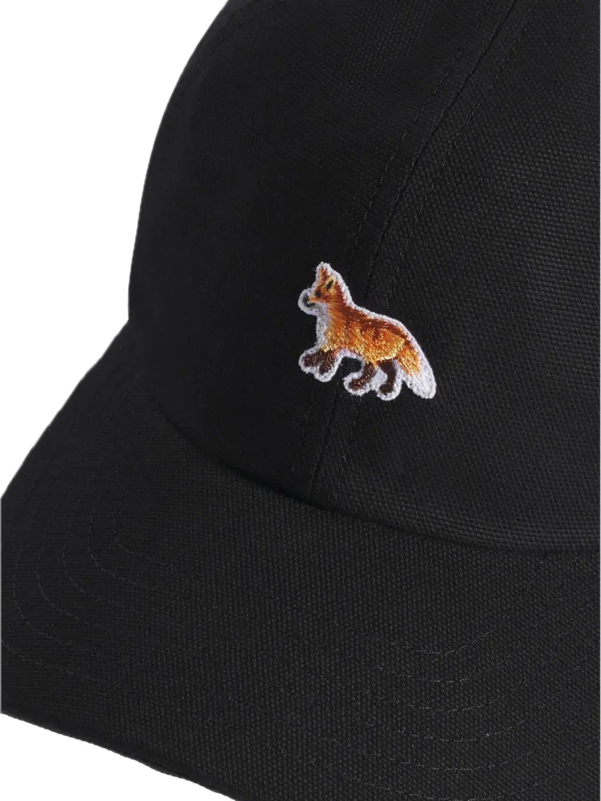 Maison Kitsuné ベビー・フォックス刺繍キャップ - 画像3