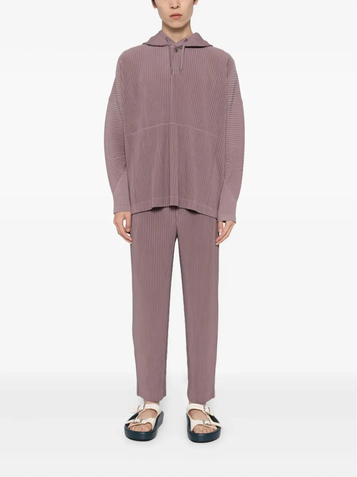 Homme Plissé Issey Miyake プリーツフーディー - 画像2