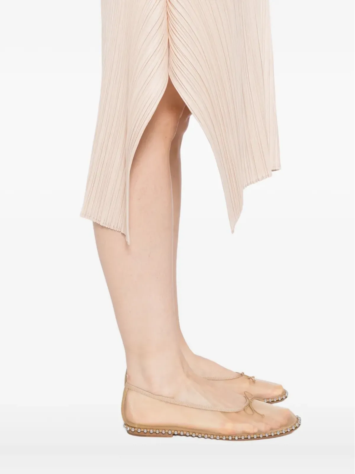 Pleats Please Issey Miyake Mc-July dress - Neutrals - 画像5