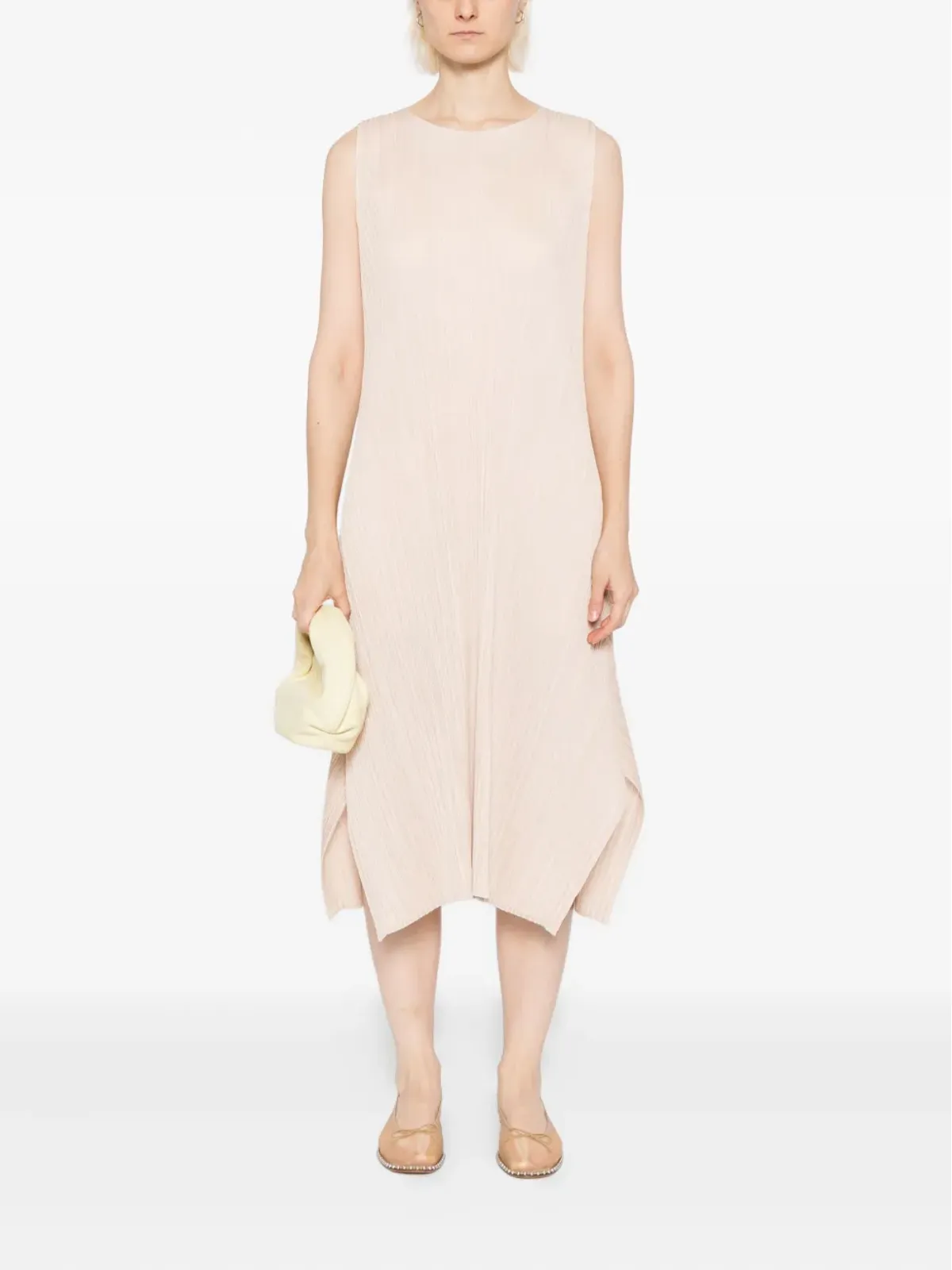 Pleats Please Issey Miyake Mc-July dress - Neutrals - 画像2