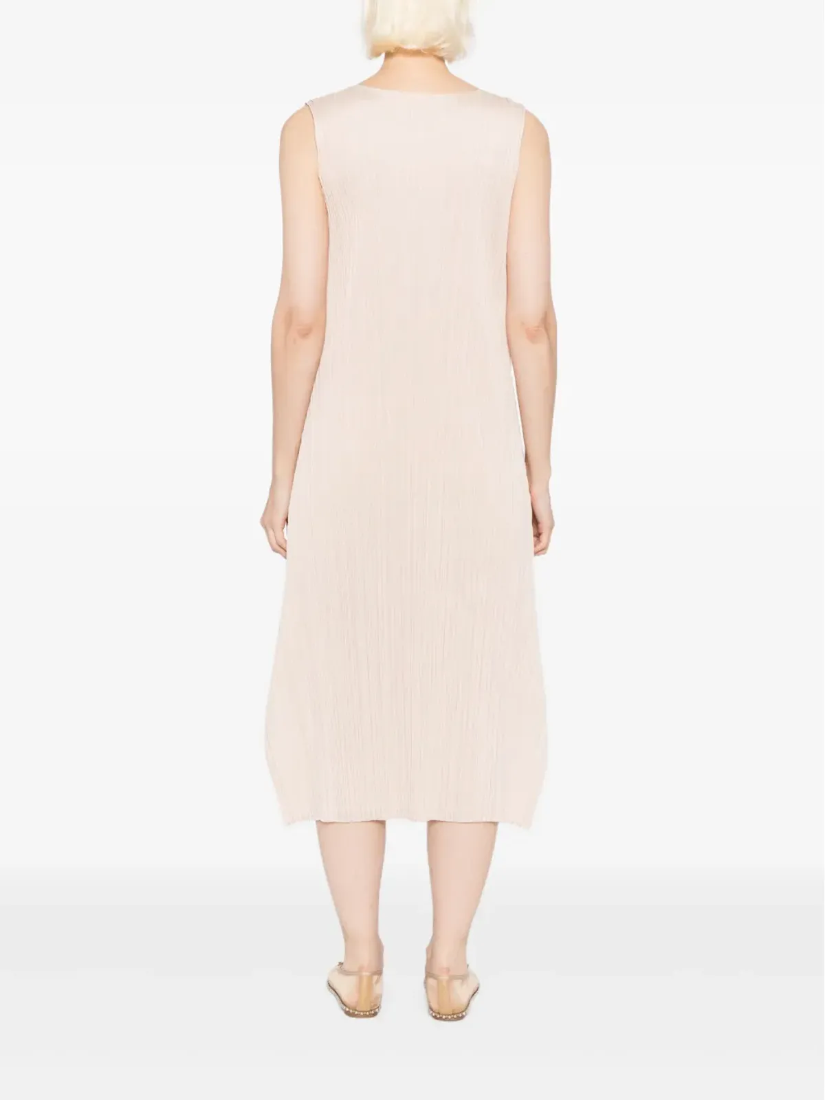 Pleats Please Issey Miyake Mc-July dress - Neutrals - 画像4