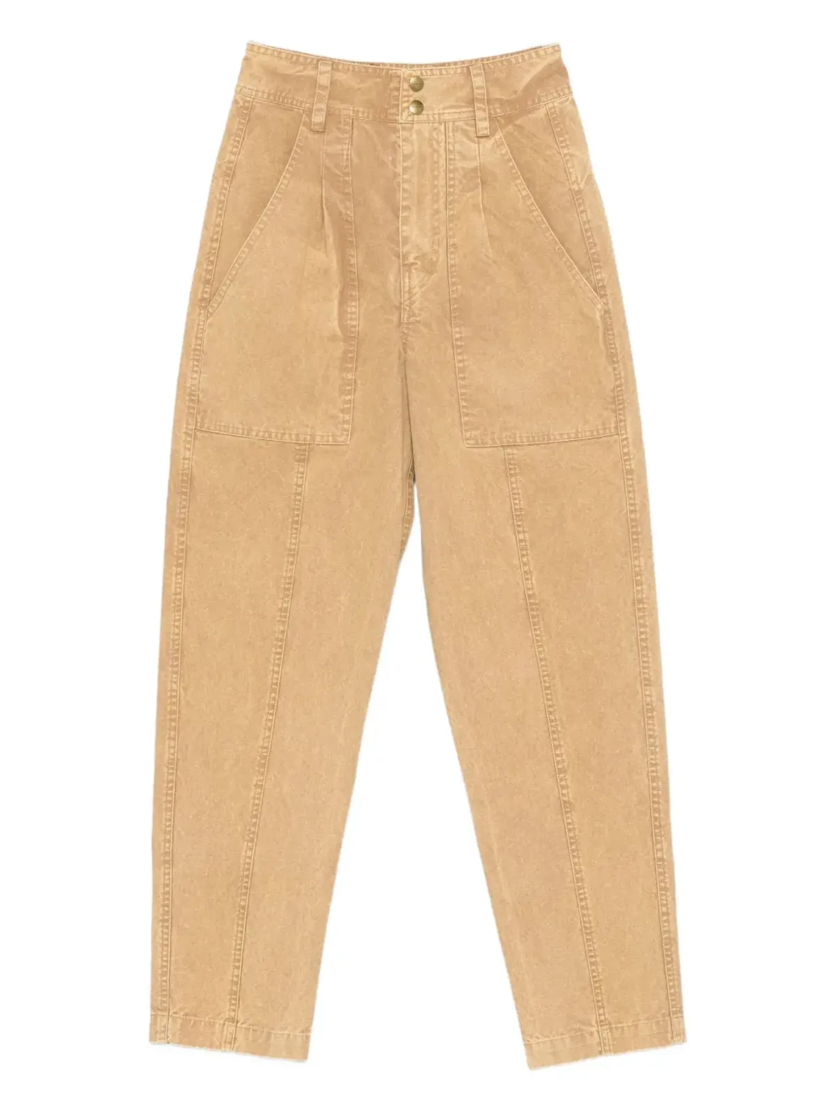 MARANT ÉTOILE パネルドポケットパンツ - Brown - 画像1