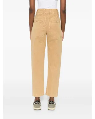 MARANT ÉTOILE パネルドポケットパンツ - Brown - サムネイル4