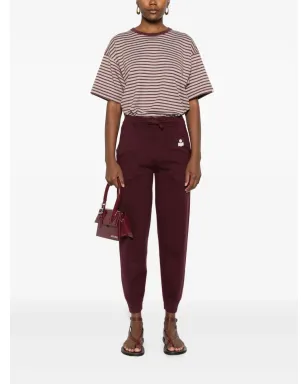 MARANT ÉTOILE 刺繍ロゴ ドローストリング トラックパンツ - サムネイル2