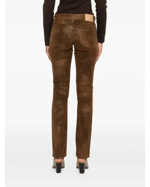 MARANT ÉTOILE シェードエフェクトパンツ - ブラウン - サムネイル4