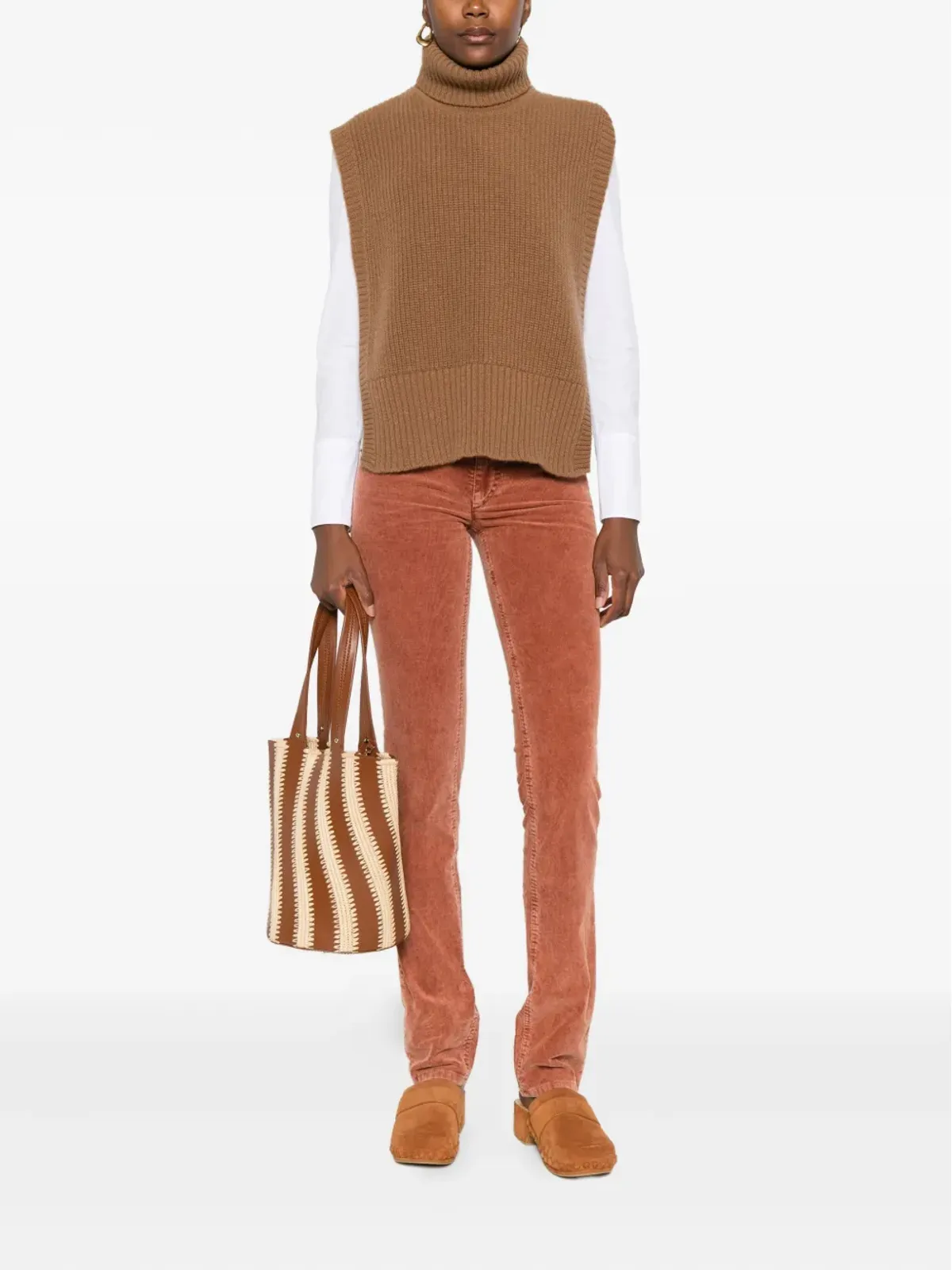 MARANT ÉTOILE ファイブポケットコーデュロイパンツ - 画像2