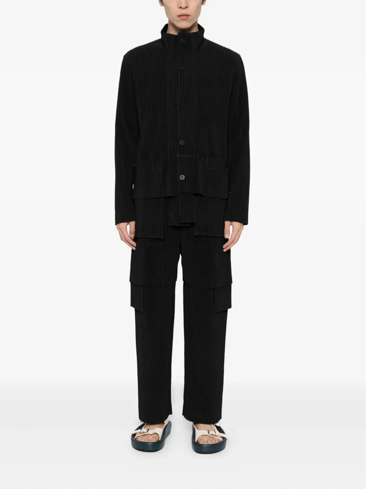 Homme Plissé Issey Miyake マルチポケットジャケット - 画像2