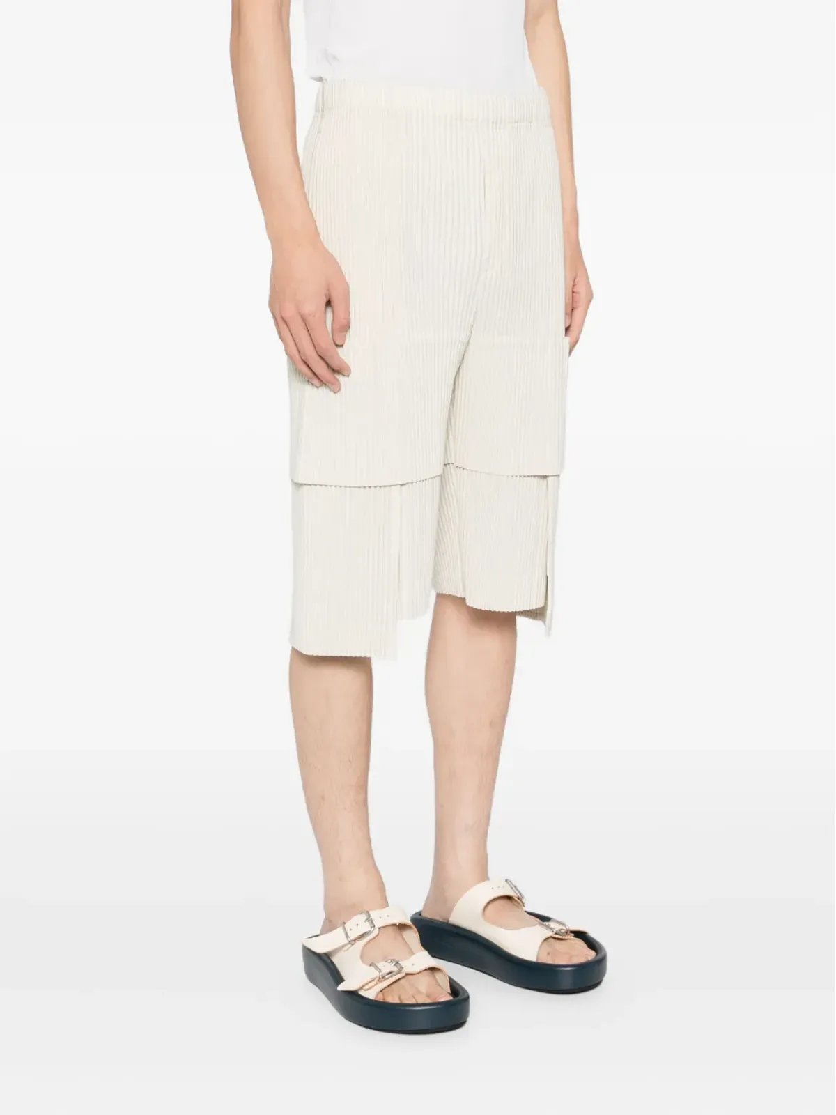 Homme Plissé Issey Miyake マルチポケットショーツ - Neutrals - 画像3