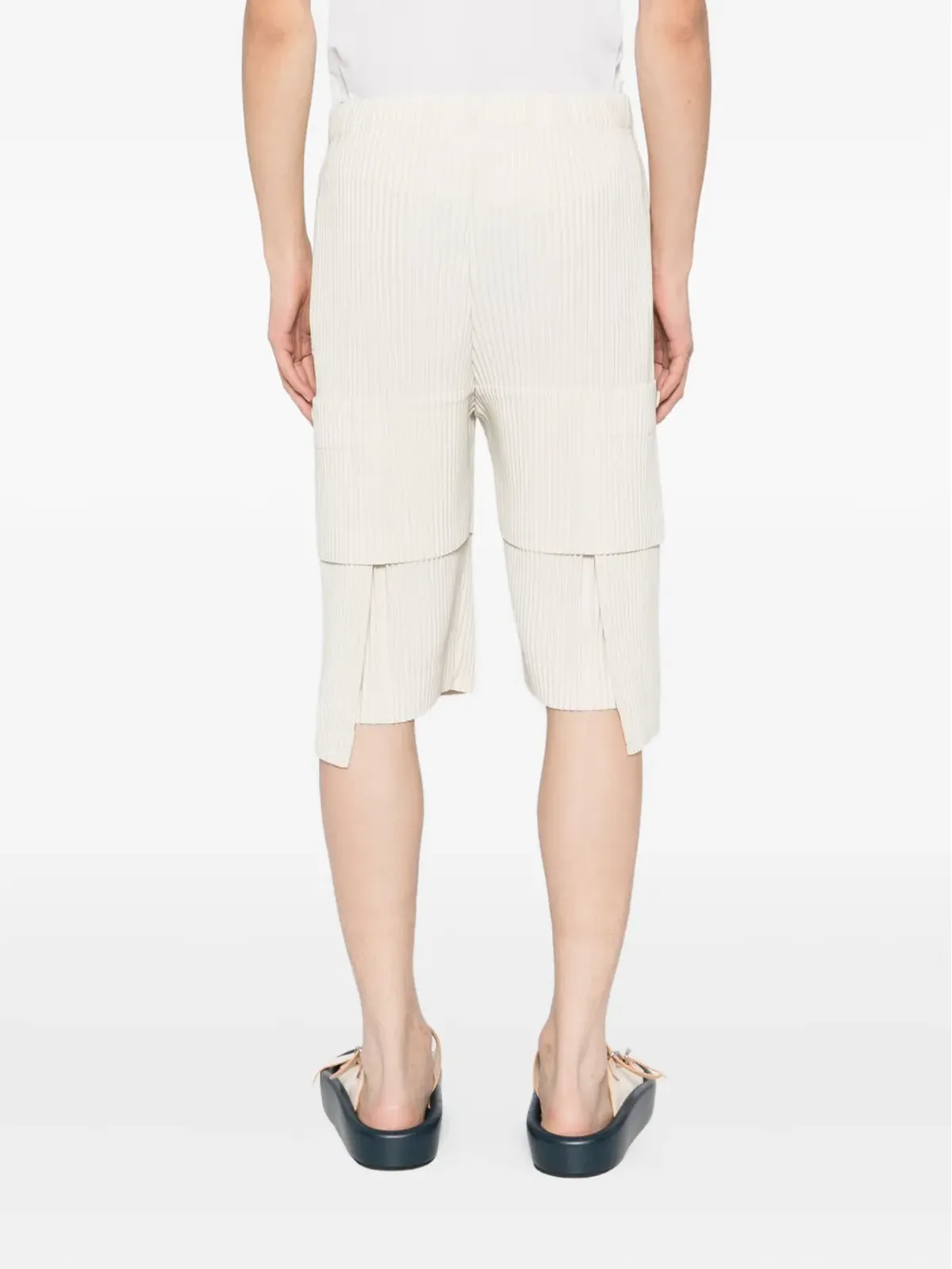 Homme Plissé Issey Miyake マルチポケットショーツ - Neutrals - 画像4