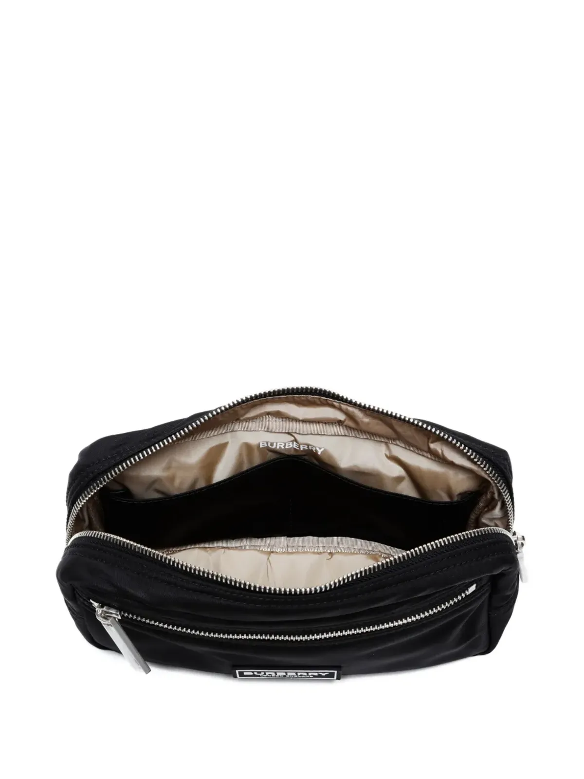 Burberry Pre-Owned ジップトップポーチ - 画像4