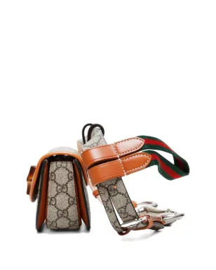 Gucci ビンテージ GG Supreme バンブー ベルトバッグ - サムネイル5