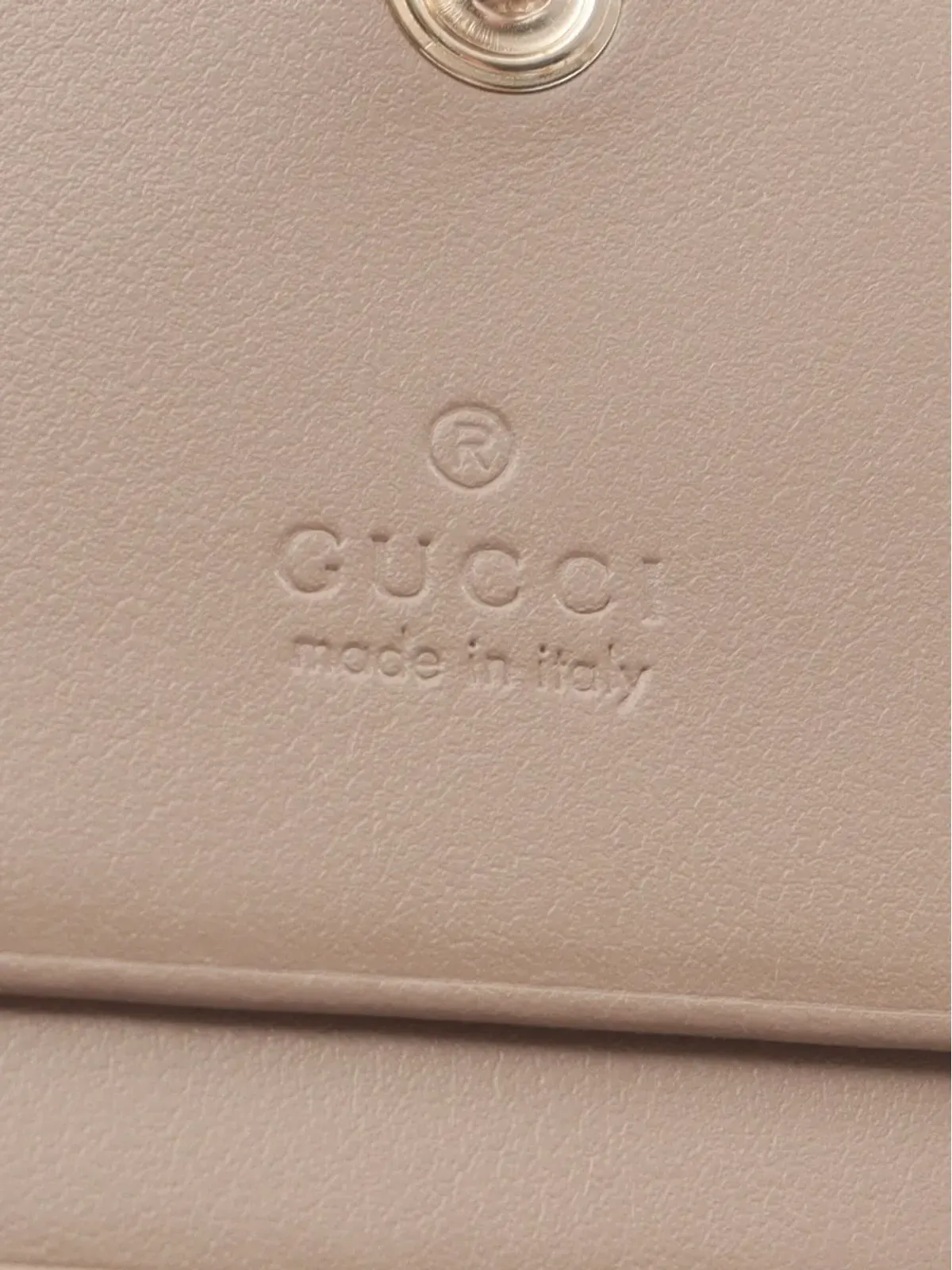 Gucci ビンテージ GG Marmont 2020年代 二つ折り財布 - グレー - 画像4