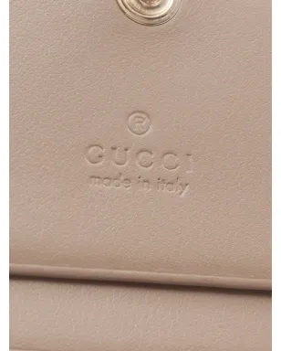 Gucci ビンテージ GG Marmont 2020年代 二つ折り財布 - グレー - サムネイル4