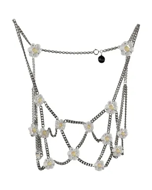 Noir Kei Ninomiya 花モチーフチェーントップ - サムネイル1