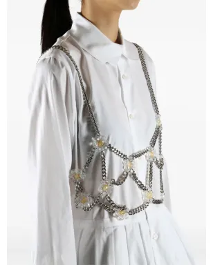 Noir Kei Ninomiya 花モチーフチェーントップ - サムネイル3