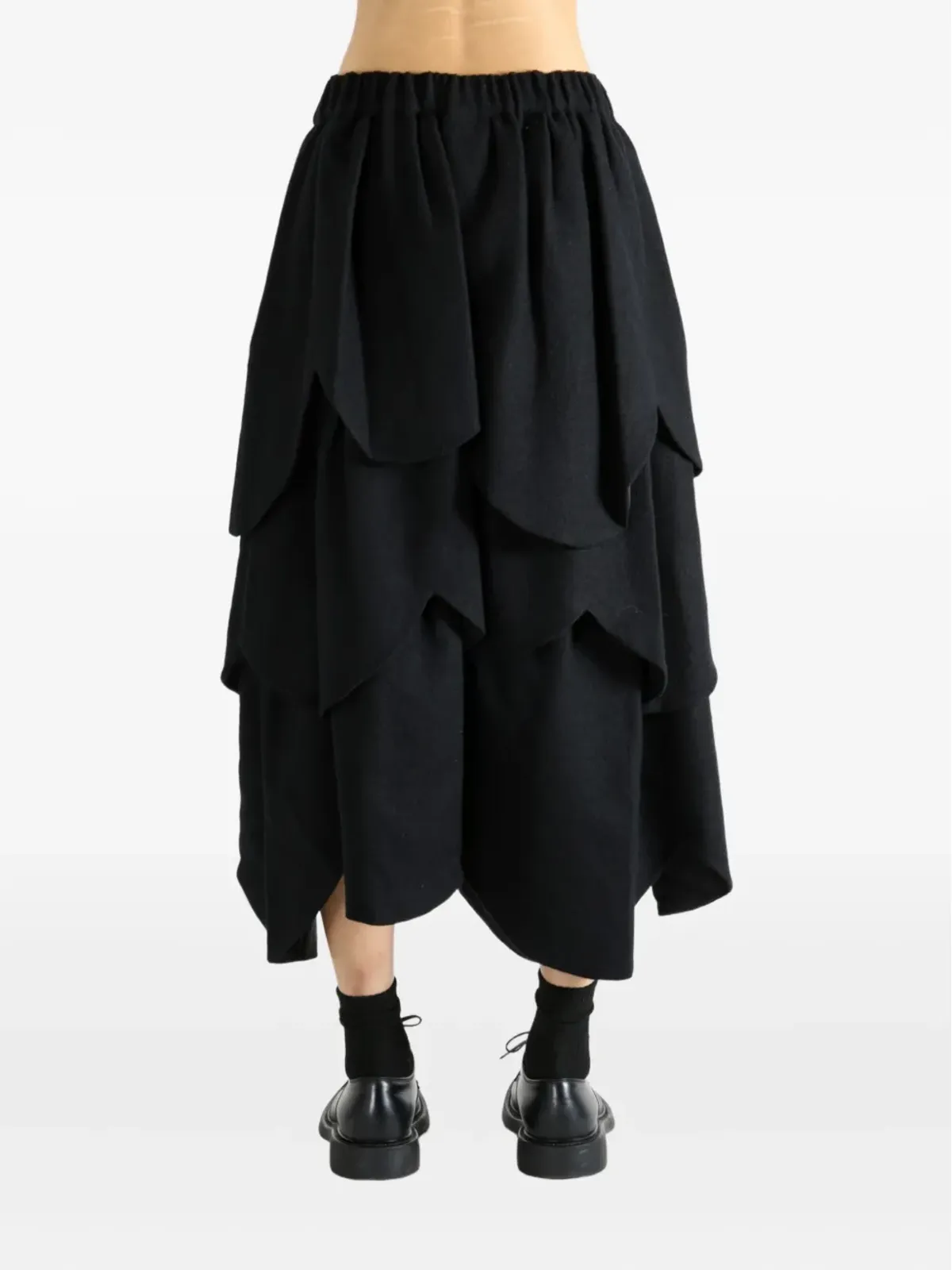 Noir Kei Ninomiya レイヤードペタルスカート - 画像4