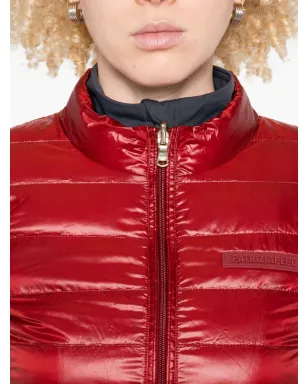 Patrizia Pepe ジップフロント ダウンジャケット レッド - サムネイル5