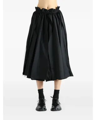 Comme des Garçons TAO プリーツ ドローストリング ミディスカート - サムネイル2