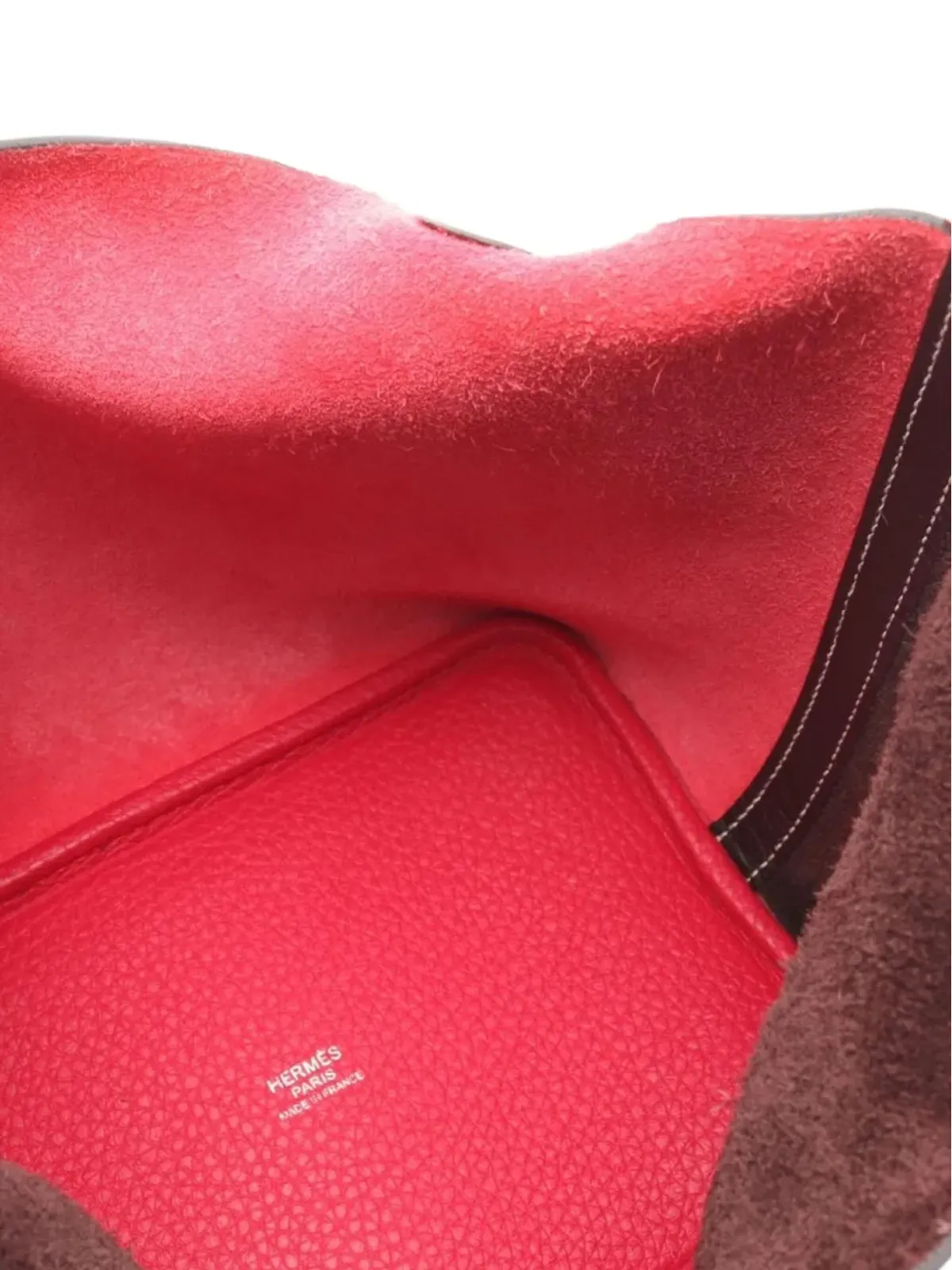 Hermès Pre-Owned ピコターヌPM レザー ハンドバッグ - ブラウン - 画像4