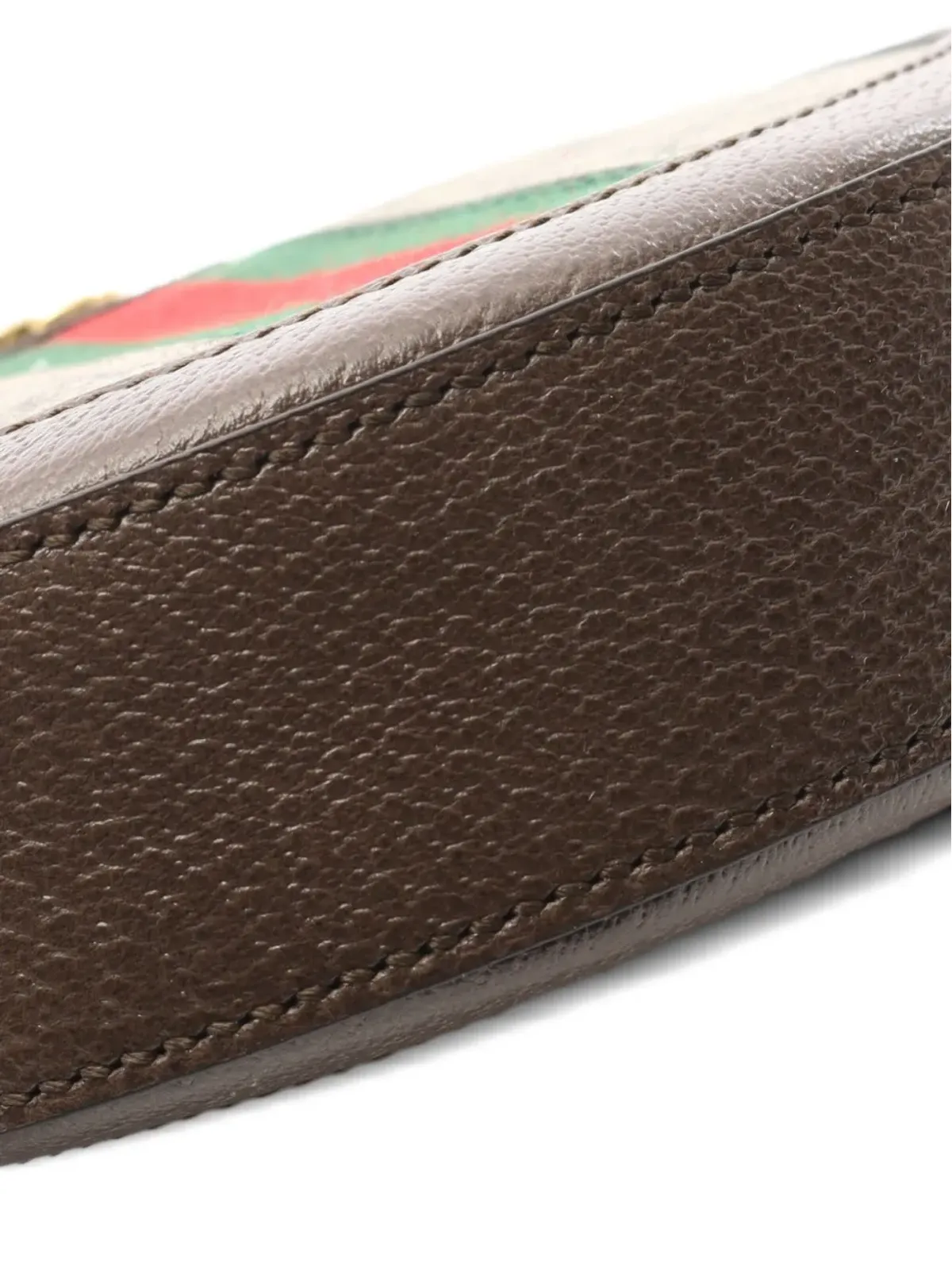 Gucci Pre-Owned オフィディア ミニ GGスプリーム バッグ ブラウン - 画像3
