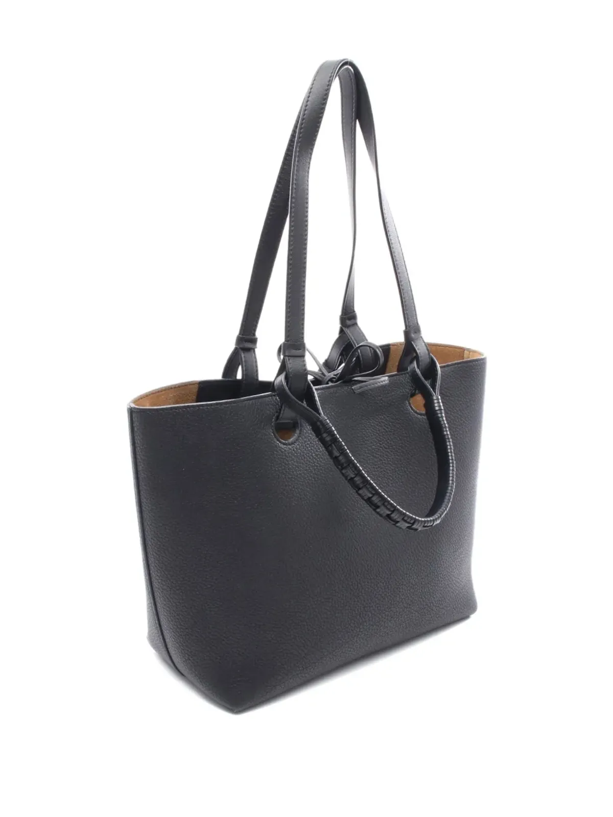 Loewe ビンテージ 2010s アナグラム ショルダーバッグ ブラック - 画像2
