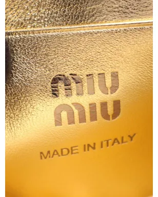 Miu Miu Pre-Owned レザー チェーン カードケース - サムネイル5