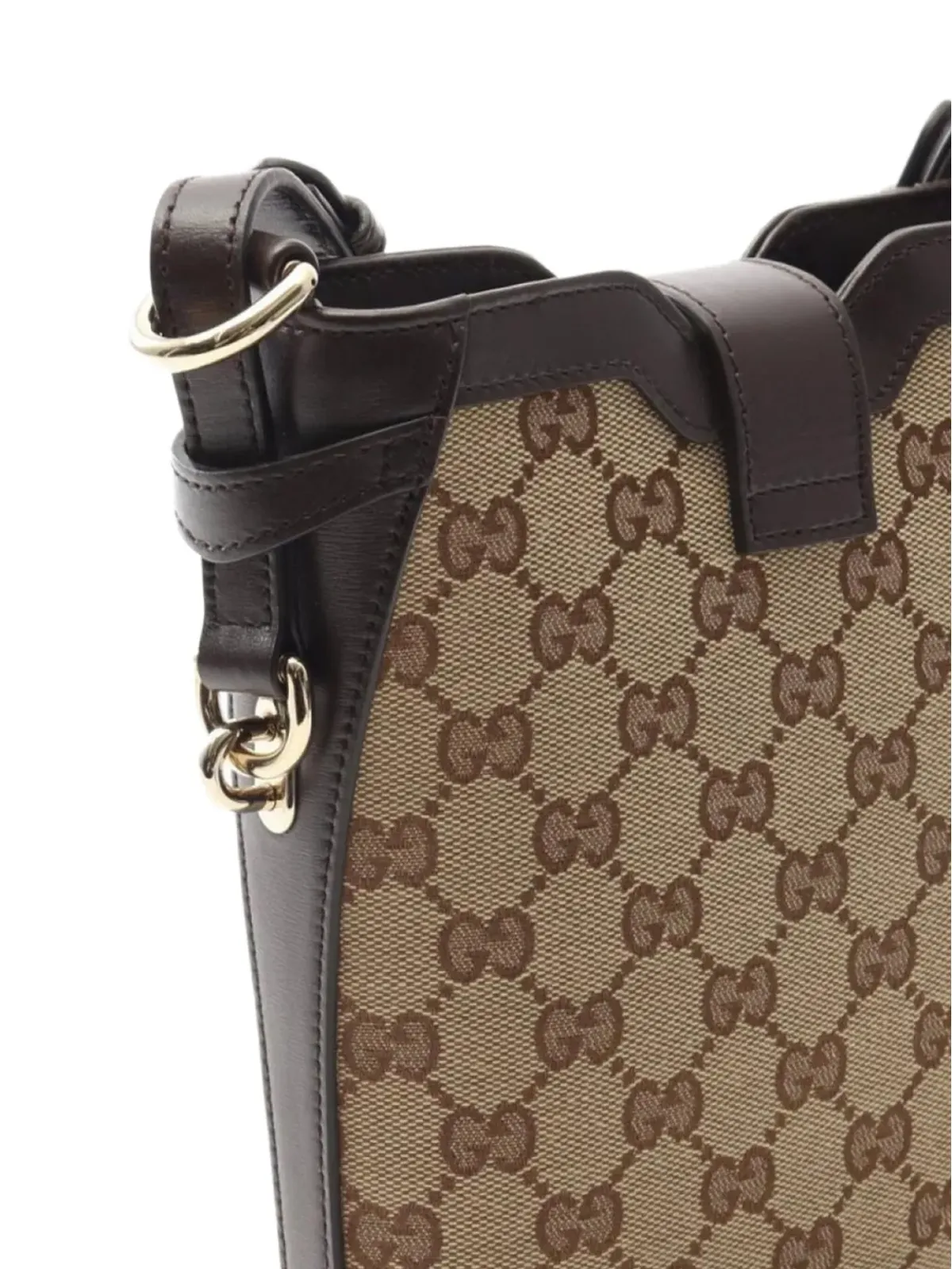 Gucci Pre-Owned シャドーGGモノグラム ショルダーバッグ - 画像2