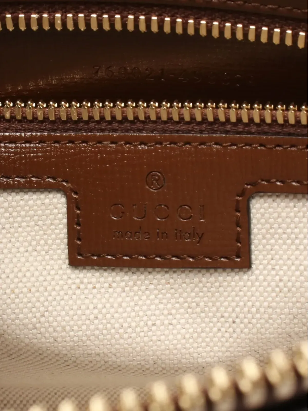 Gucci Pre-Owned GG Supreme クラッチバッグ - 画像4