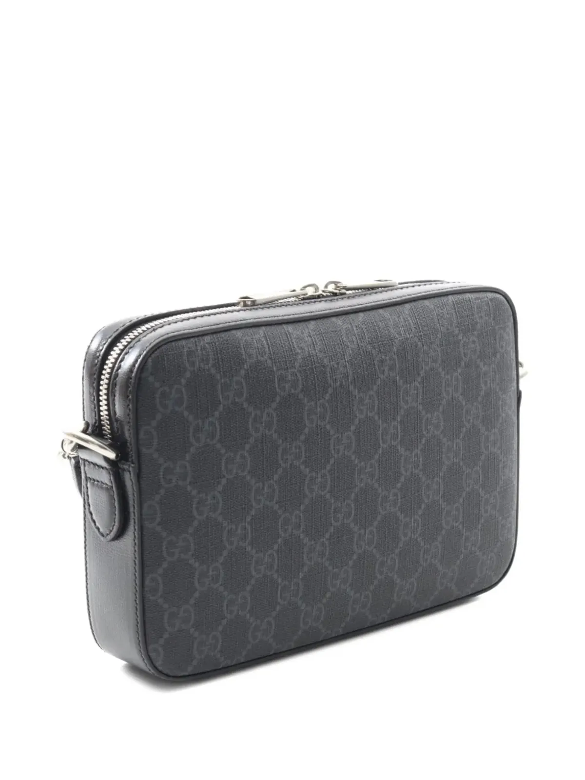Gucci Pre-Owned GG Supreme ショルダーバッグ ブラック - 画像2