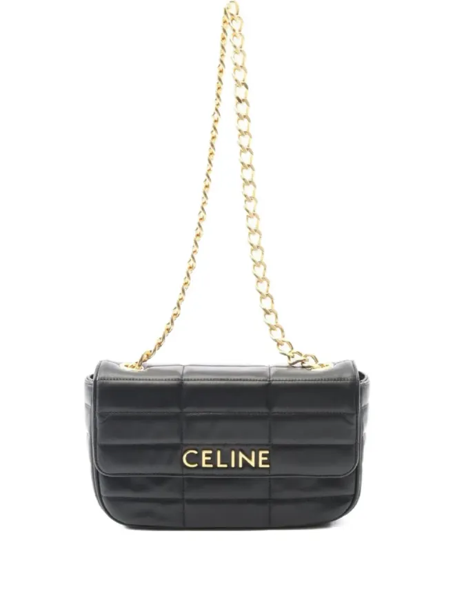 Celine Pre-Owned Celine Pre-Owned キルテッド チェーン ショルダーバッグ 2010年製 ブラックの商品画像