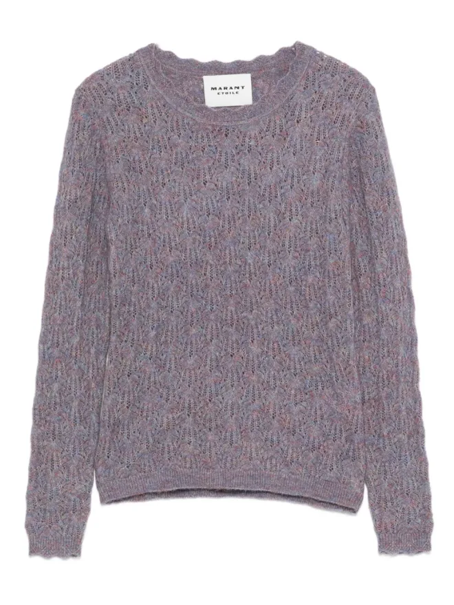 MARANT ÉTOILE MARANT ÉTOILE オベリン ラウンドネックセーター（ブルー）の商品画像
