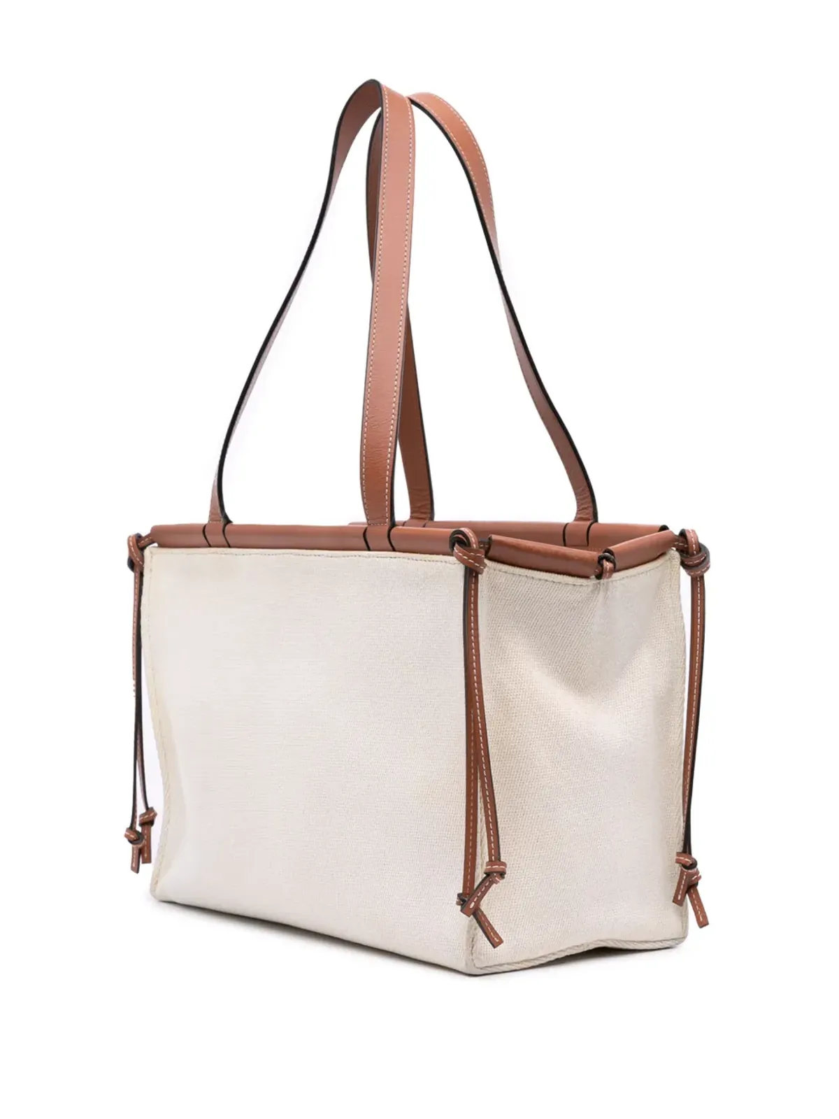 Loewe ビンテージ 2021年 小型キャンバス クッション トートバッグ - 画像3