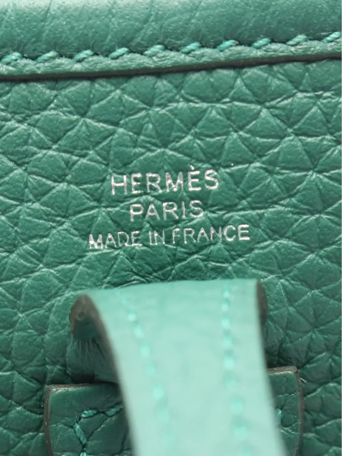 Hermès Pre-Owned 2024 Evelyn TPM crossbody bag - Green - 画像5