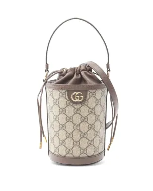 Gucci Pre-Owned ミニ Ophidia GG Supreme バケットバッグ - ブラウン - サムネイル1