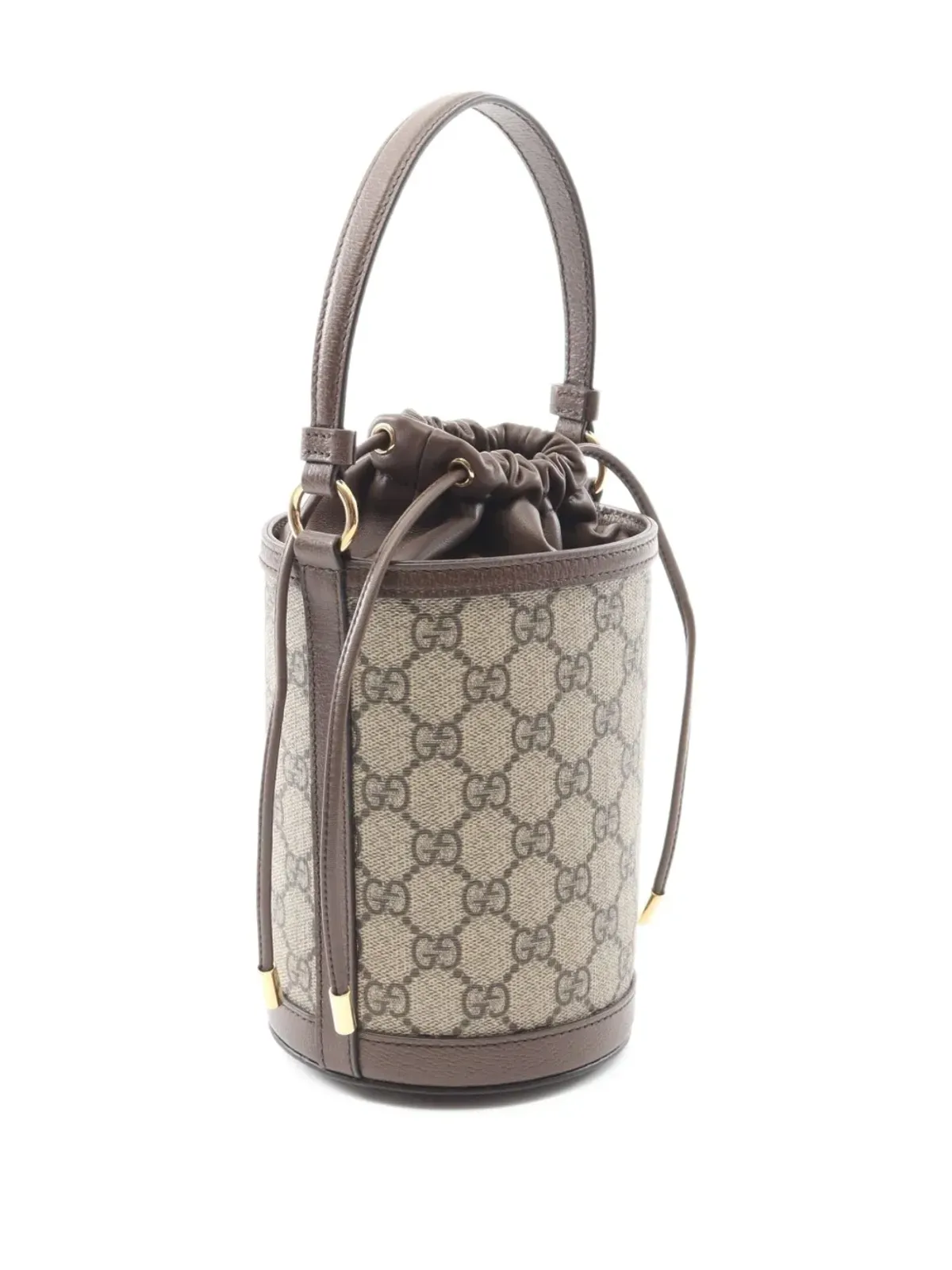 Gucci Pre-Owned ミニ Ophidia GG Supreme バケットバッグ - ブラウン - 画像2