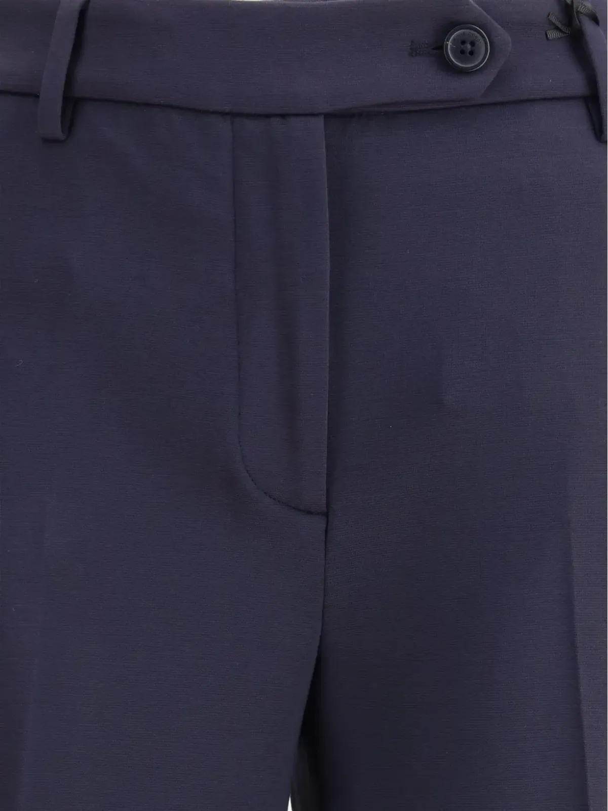 True Royal ボタン留めのワイドレッグパンツ - 画像3