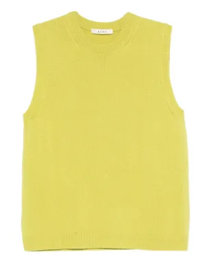 6397 ノースリーブ ウールカシミヤトップ - サムネイル1